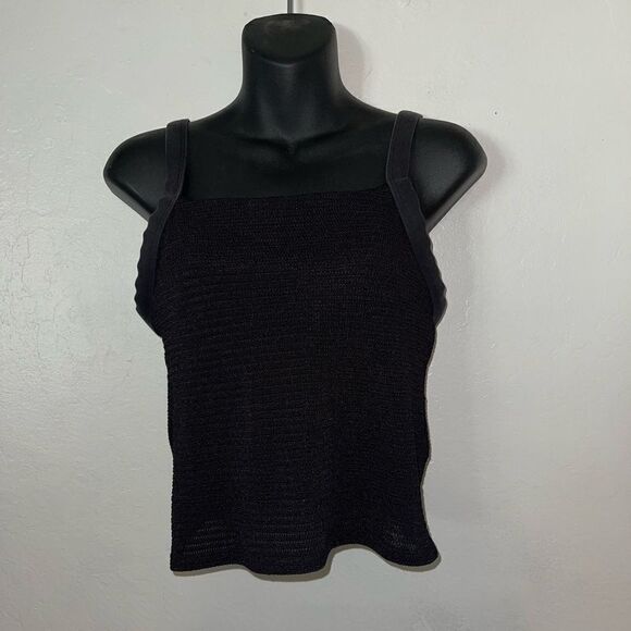 Women’s knit cropped tank top size medium by stonewear designs - Picture 1 of 4